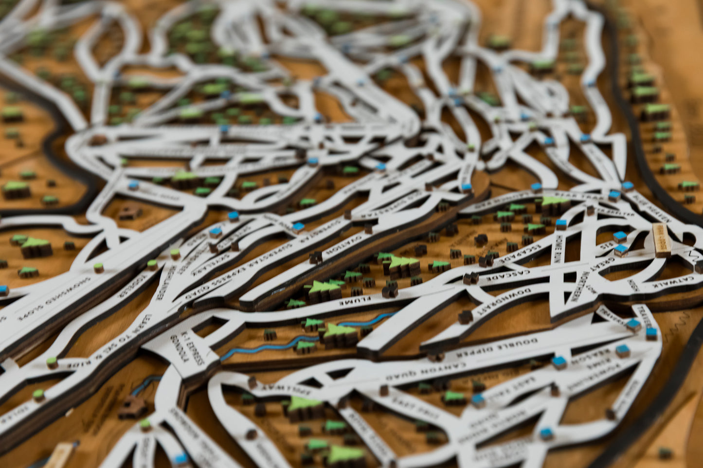 
                  
                    Killington - Vermont Wooden Winter Map
                  
                