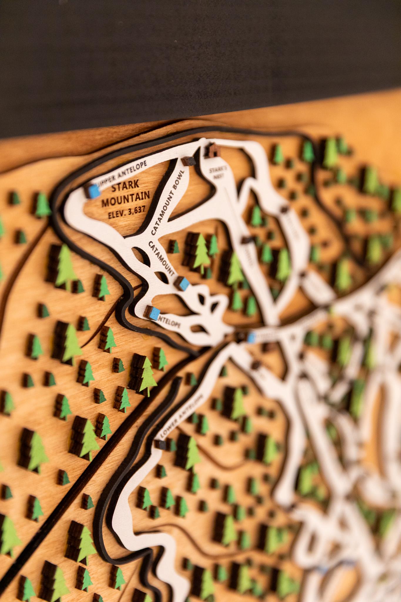 
                  
                    Original Mad River Glen | Mountain Art | Fayston Vermont | Skier Snowboarder Gift | Vermont Home Decor | Ski House
                  
                