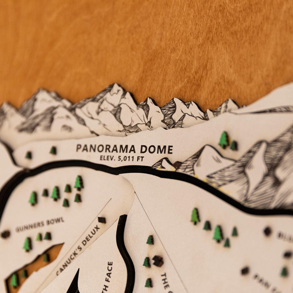
                  
                    Original Mount Baker Wooden Ski Map | Mountain Art | Washington | Skier Snowboarder Gift | Washington Home Decor | Ski House
                  
                