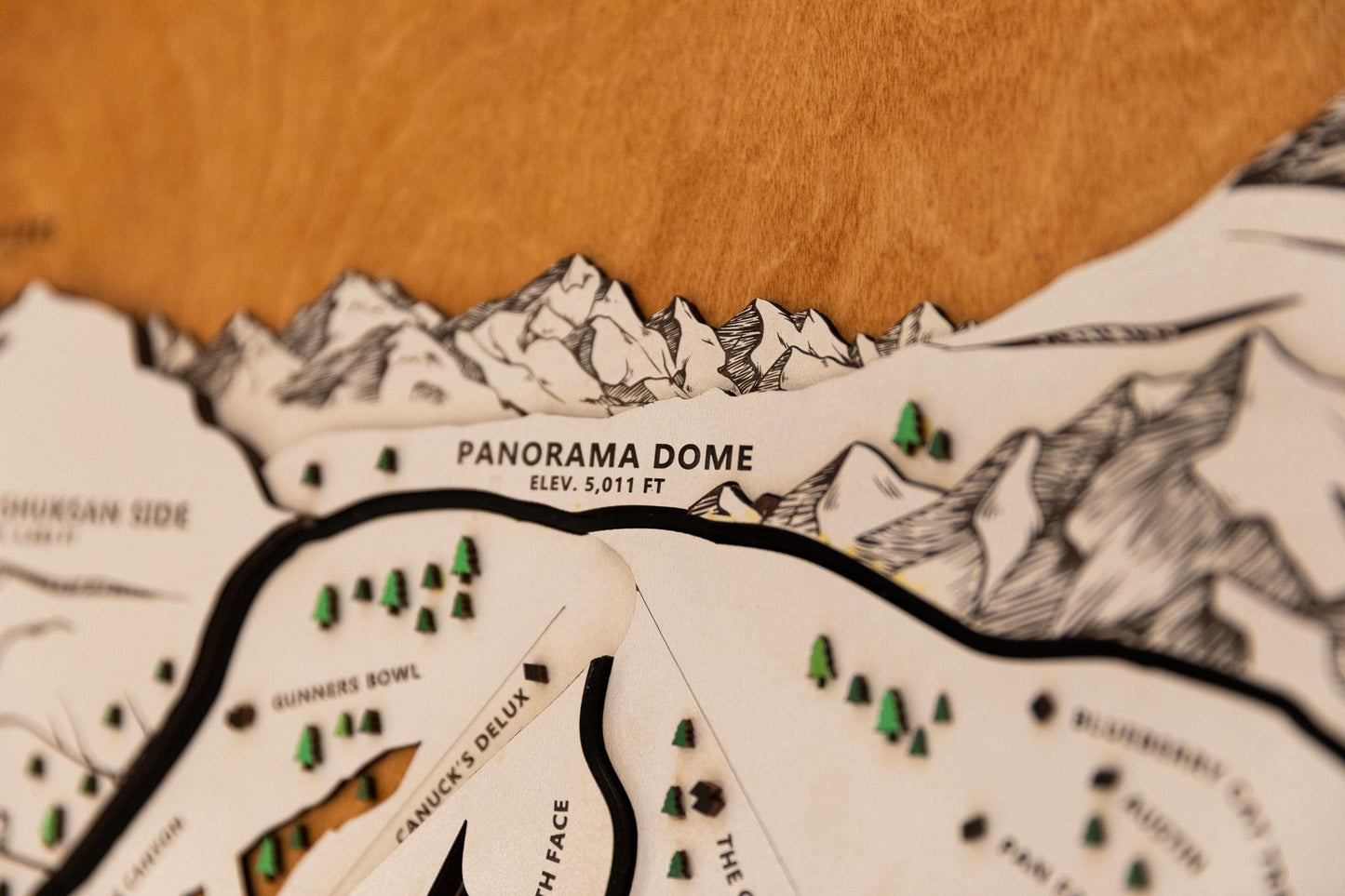 
                  
                    Original Mount Baker Wooden Ski Map | Mountain Art | Washington | Skier Snowboarder Gift | Washington Home Decor | Ski House
                  
                