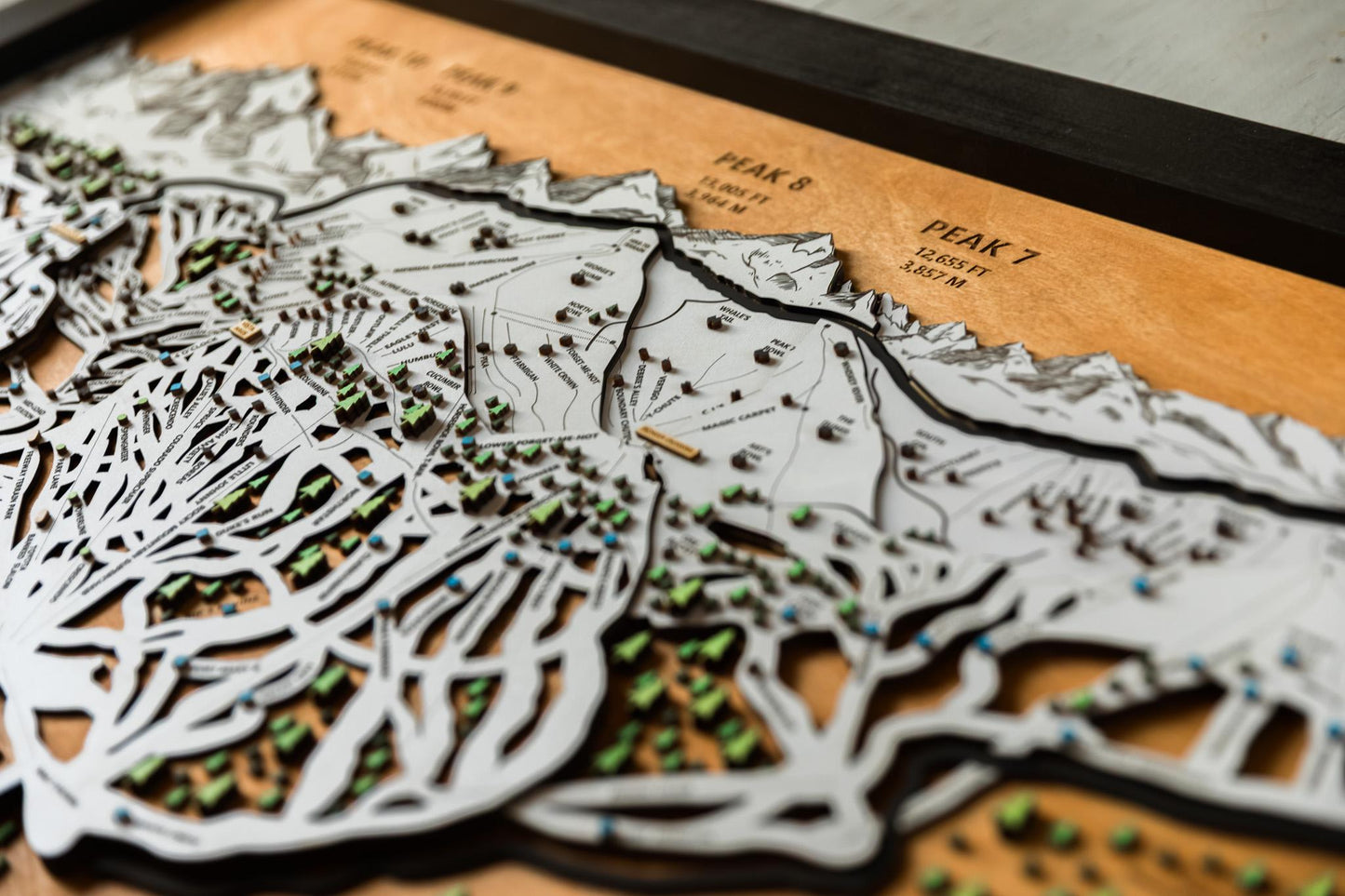 
                  
                    Breckenridge Wooden Ski Map | Ski Map Art | Colorado Art | Mountain Art | Ski House | Ski Snowboarding Gift | Ski Dad
                  
                