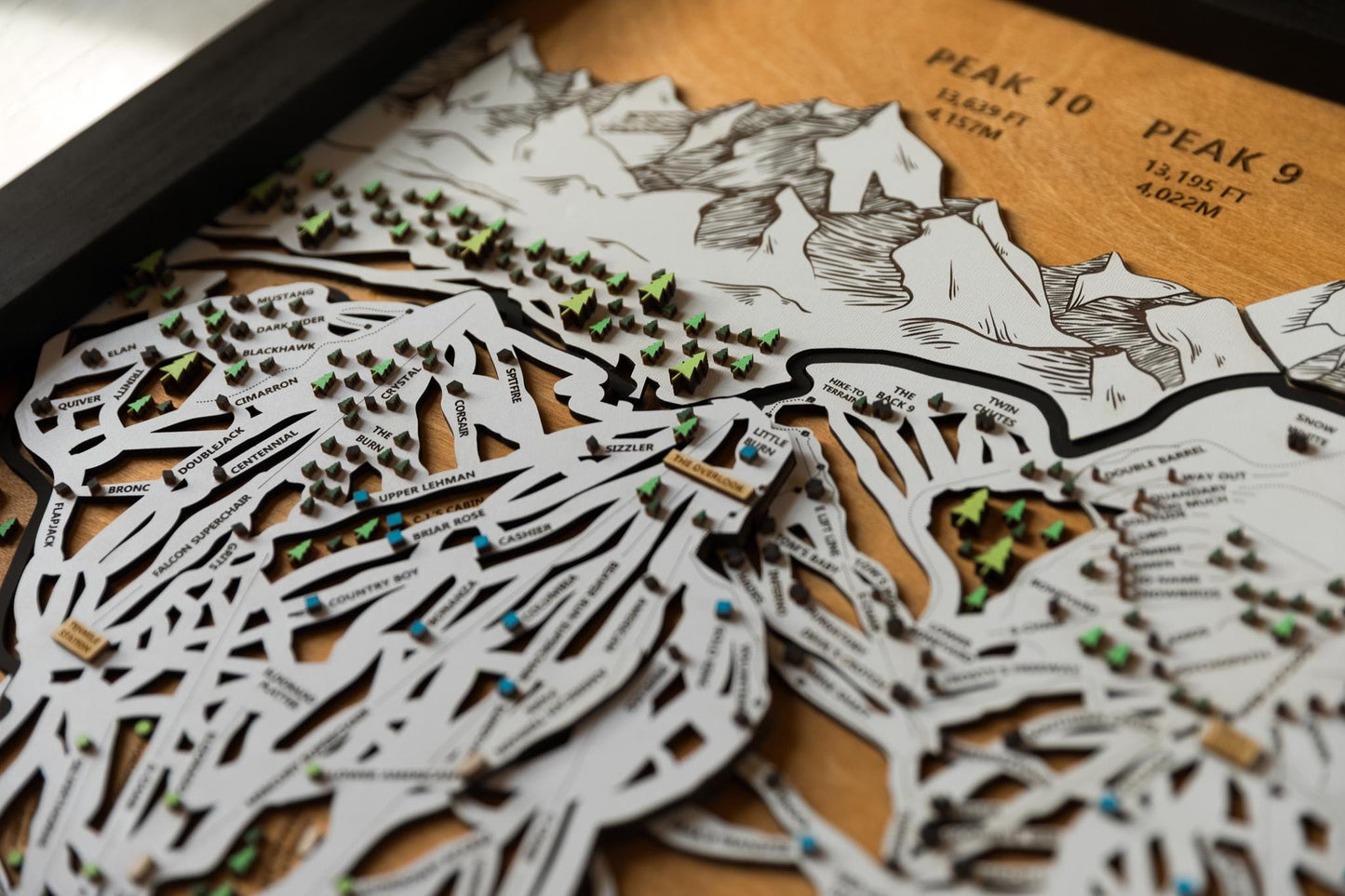 
                  
                    Breckenridge Wooden Ski Map | Ski Map Art | Colorado Art | Mountain Art | Ski House | Ski Snowboarding Gift | Ski Dad
                  
                