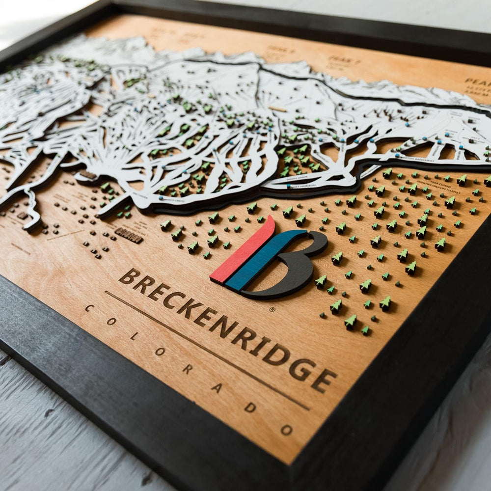 
                  
                    Breckenridge Wooden Ski Map | Ski Map Art | Colorado Art | Mountain Art | Ski House | Ski Snowboarding Gift | Ski Dad
                  
                
