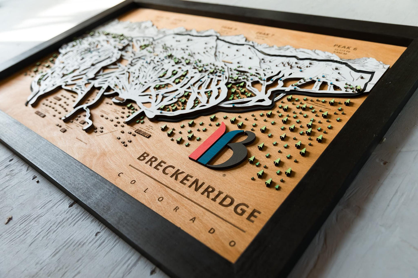 
                  
                    Breckenridge Wooden Ski Map | Ski Map Art | Colorado Art | Mountain Art | Ski House | Ski Snowboarding Gift | Ski Dad
                  
                