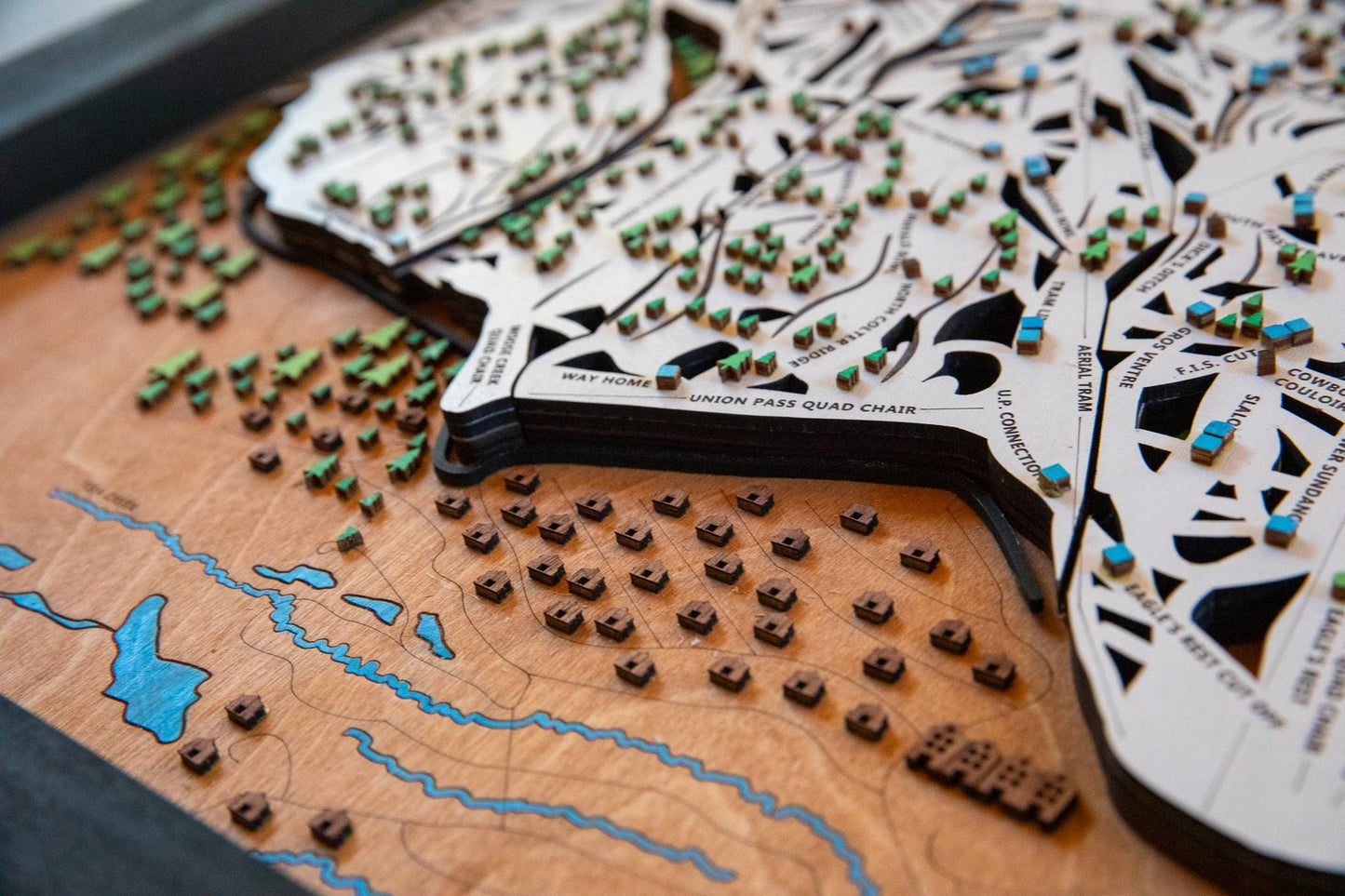 
                  
                    Jackson Hole Wooden Ski Map | Wyoming Ski Decor | Mountain Art | Ski and Snowboard Gifts
                  
                
