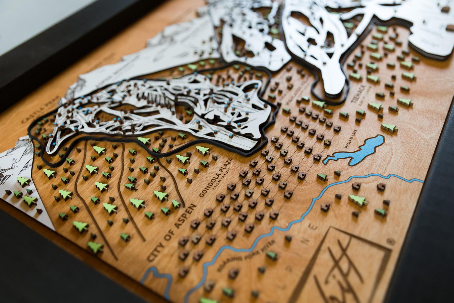 
                  
                    Original Aspen Snowmass Wooden Ski Map | Mountain Art | Colorado | Skier Snowboarder Gift | ColoradoHome Decor | Ski House
                  
                