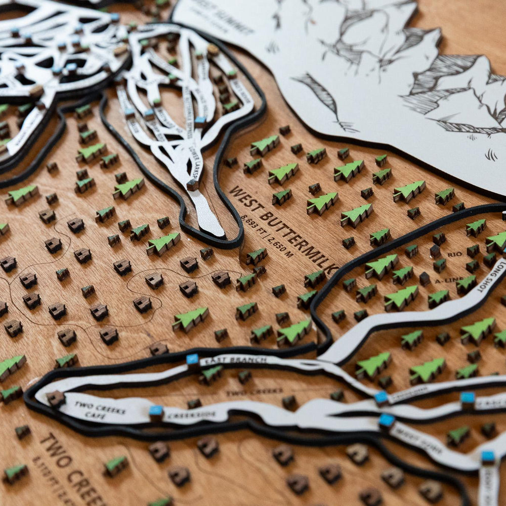
                  
                    Original Aspen Snowmass Wooden Ski Map | Mountain Art | Colorado | Skier Snowboarder Gift | ColoradoHome Decor | Ski House
                  
                
