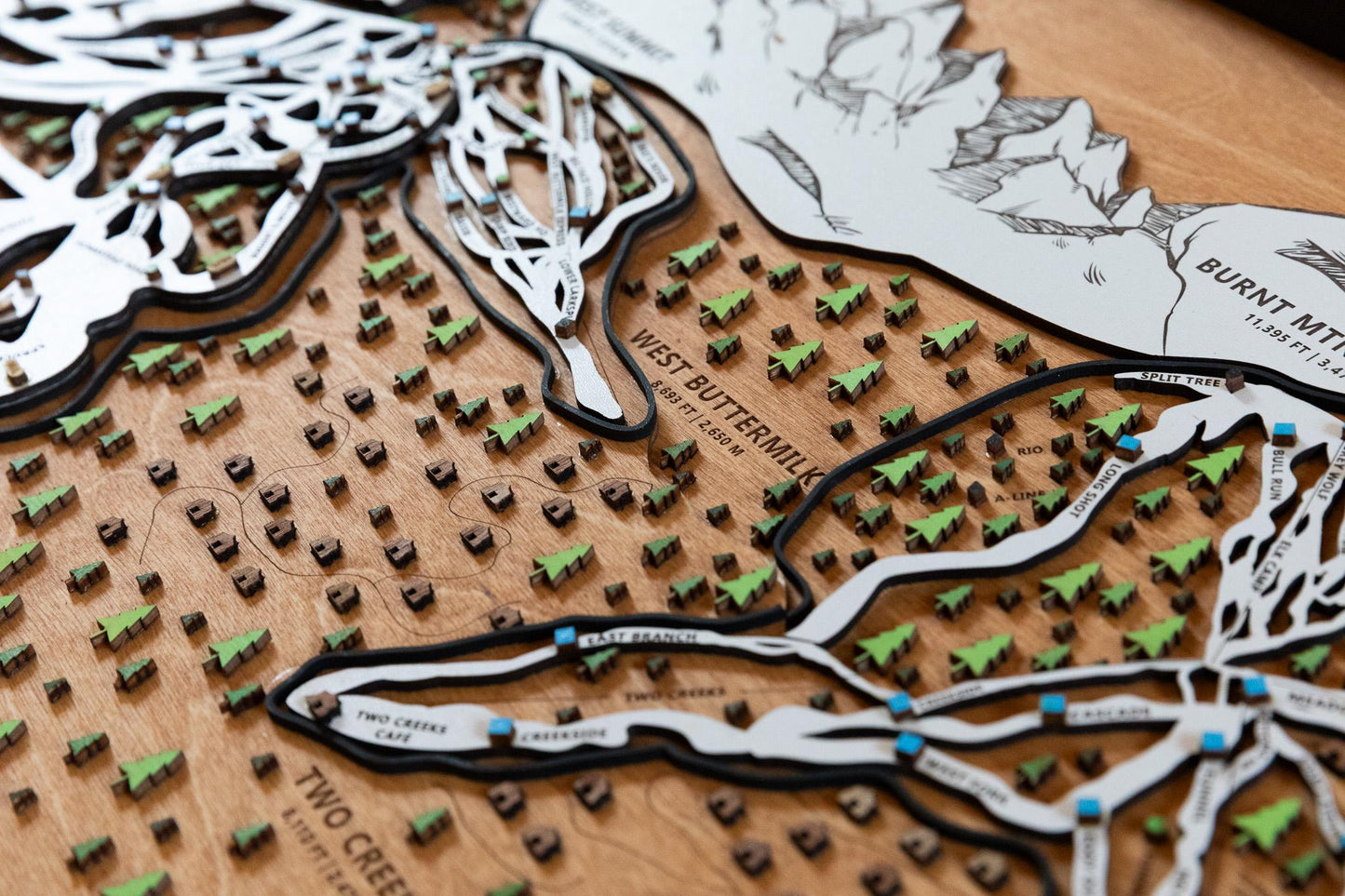 
                  
                    Original Aspen Snowmass Wooden Ski Map | Mountain Art | Colorado | Skier Snowboarder Gift | ColoradoHome Decor | Ski House
                  
                