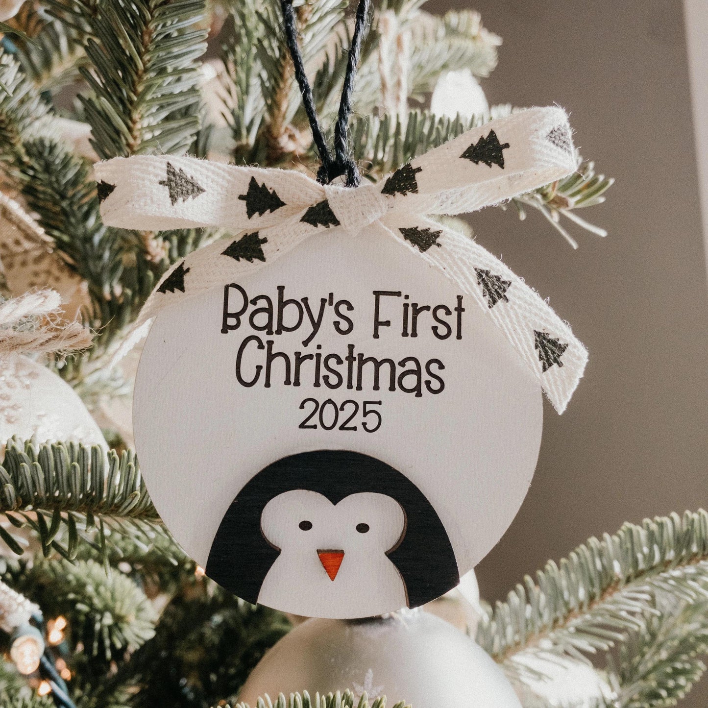 
                  
                    Baby's First Christmas Ornament Bear | 2024 Christmas | Customized ornaments
                  
                