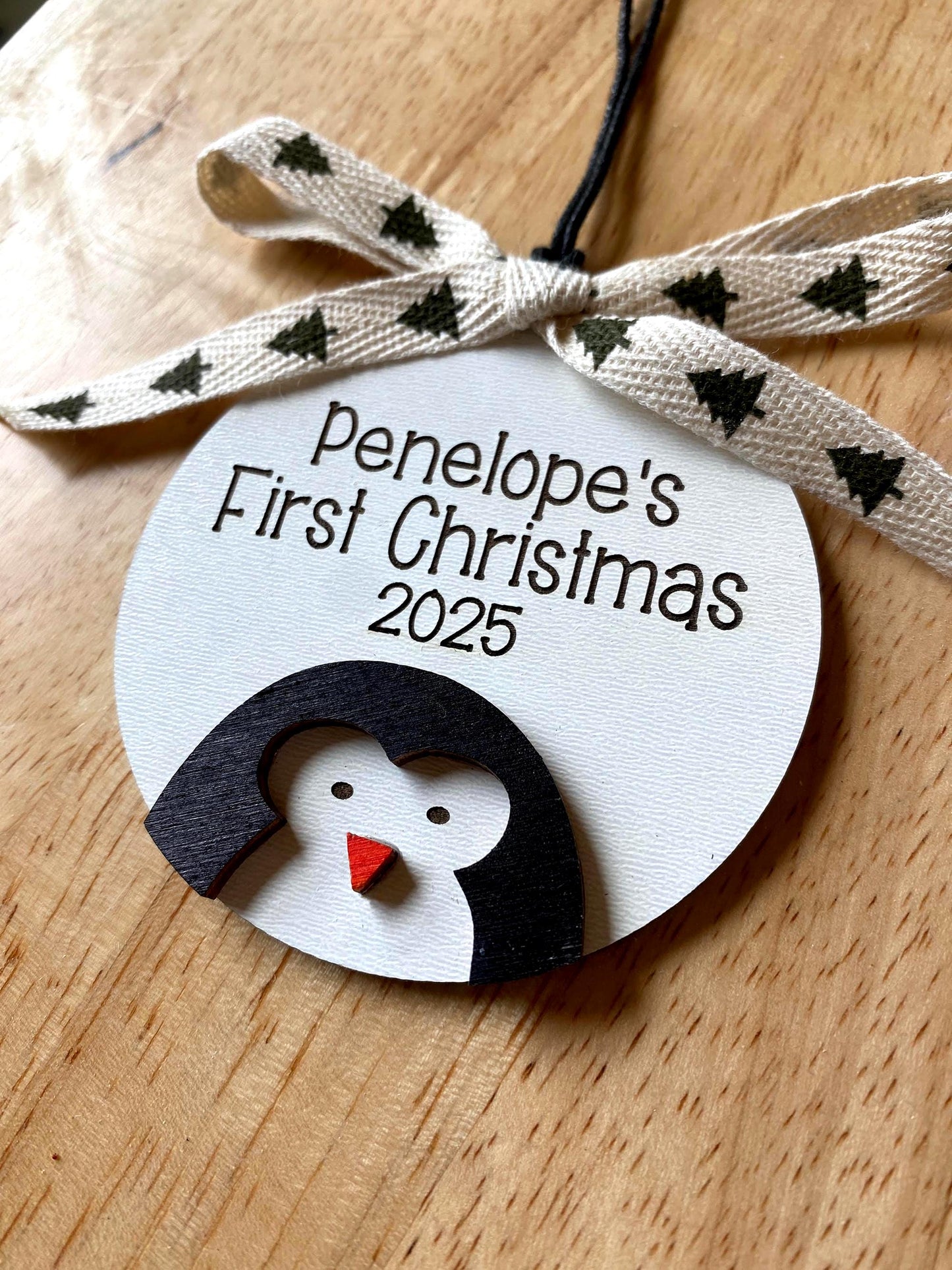 
                  
                    Baby's First Christmas Ornament Bear | 2024 Christmas | Customized ornaments
                  
                