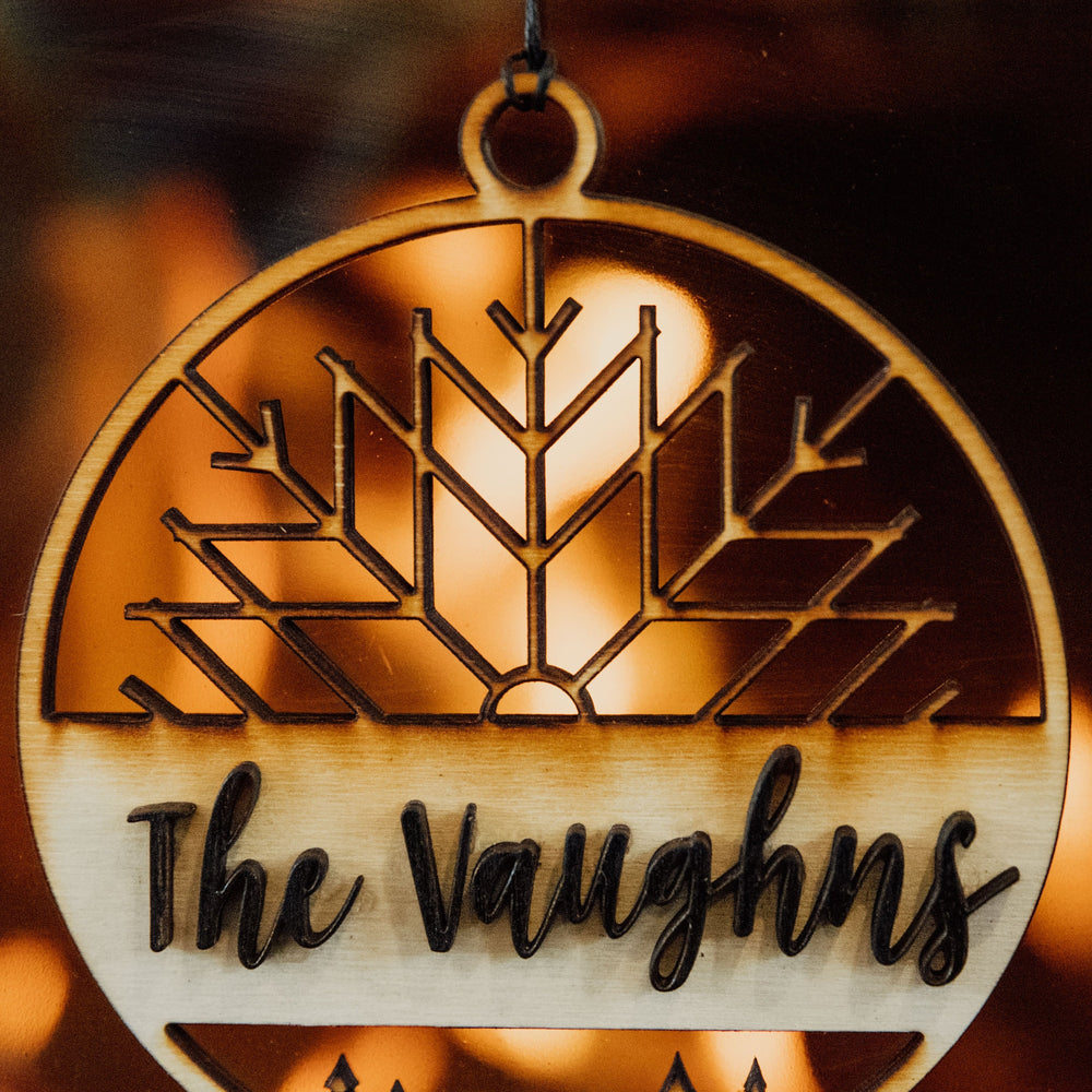 
                  
                    Customized Name Christmas Ornament | Tree Ornament | Wood Ornament | Mr and Mrs Ornament
                  
                