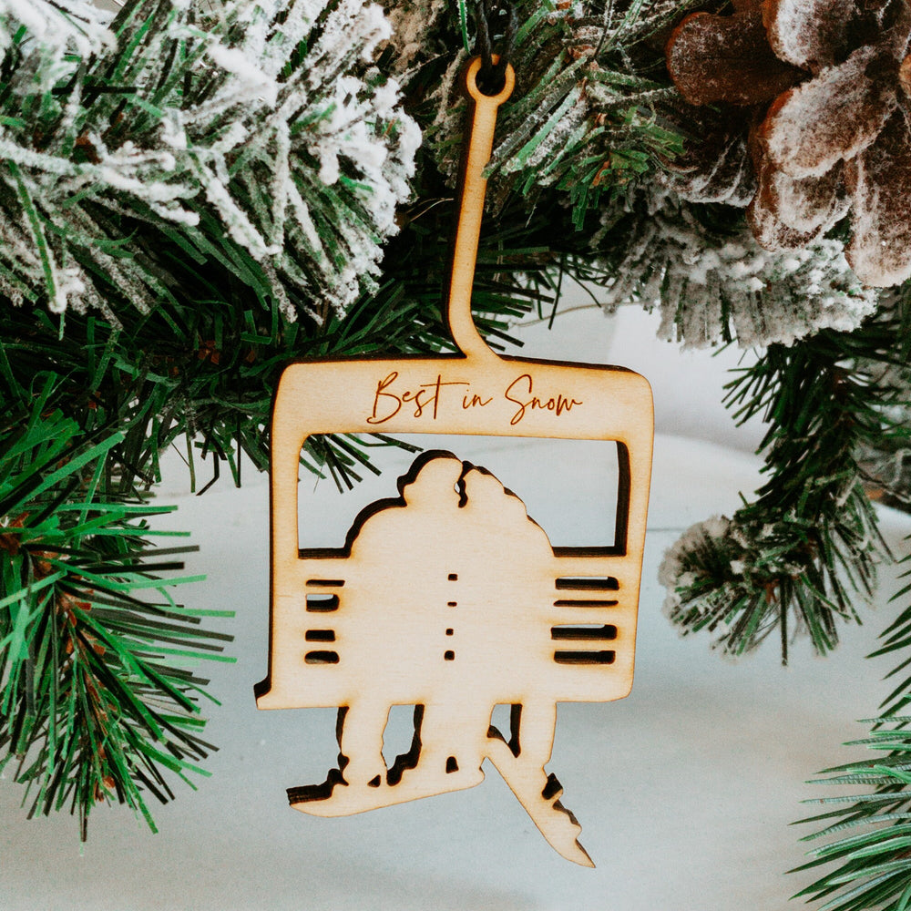 
                  
                    Snowboarder Ornament | Snowboarding Ornament | Ski Lift Ornament | Snowboard Gift
                  
                