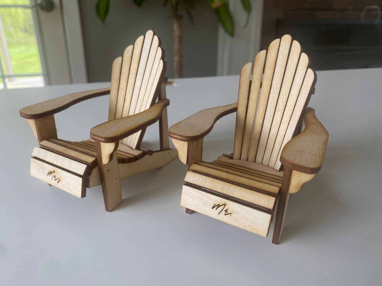 
                  
                    SVG and AI Digital File Mini Adirondack Chair Cake Topper | Glowforge Ready
                  
                