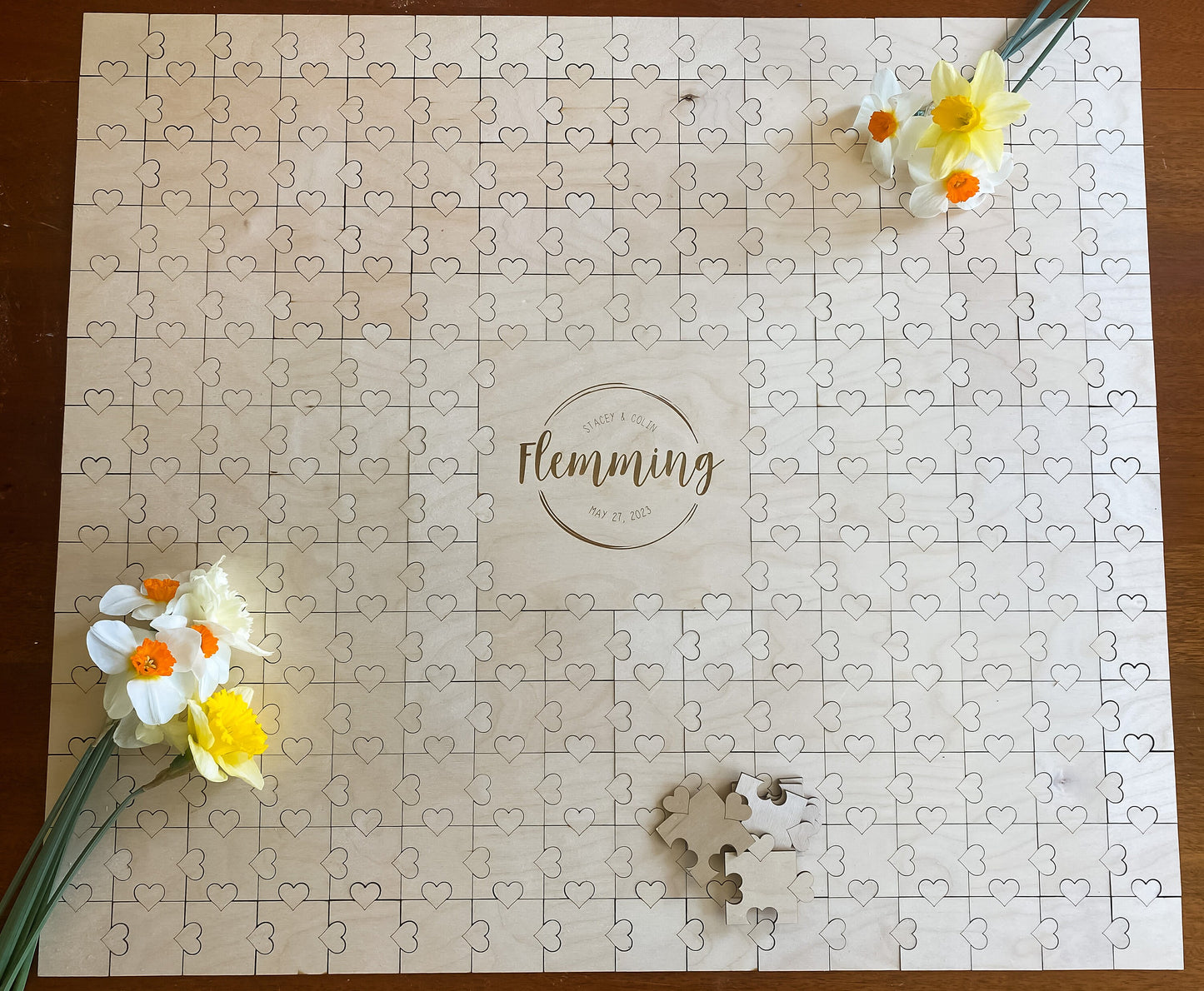 
                  
                    50 - 305 Piece Heart Puzzle Alternative Wedding Guest Book
                  
                