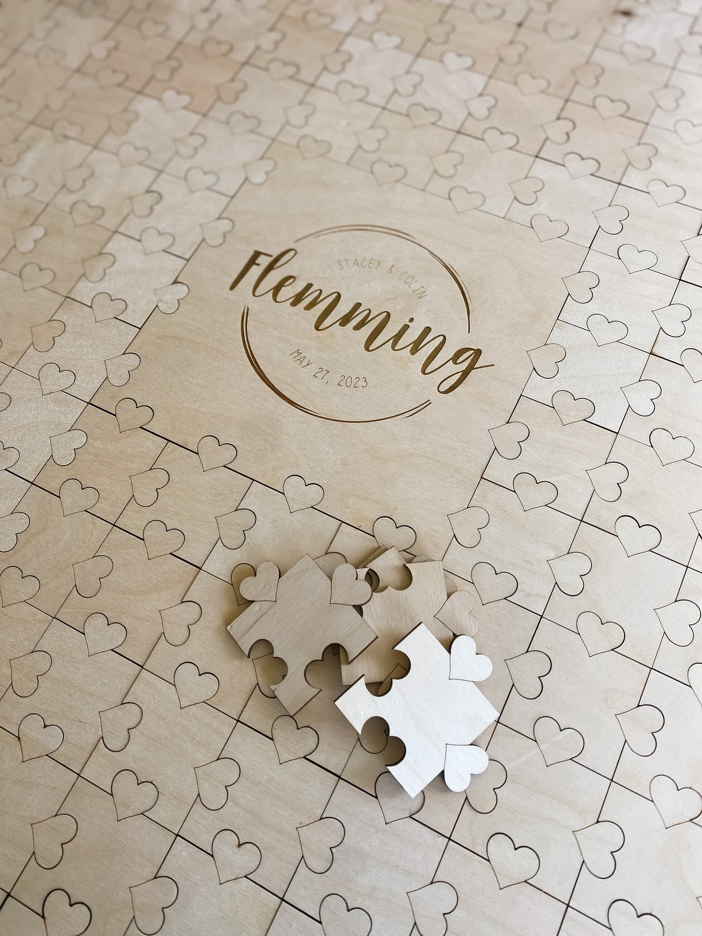 
                  
                    50 - 305 Piece Heart Puzzle Alternative Wedding Guest Book
                  
                