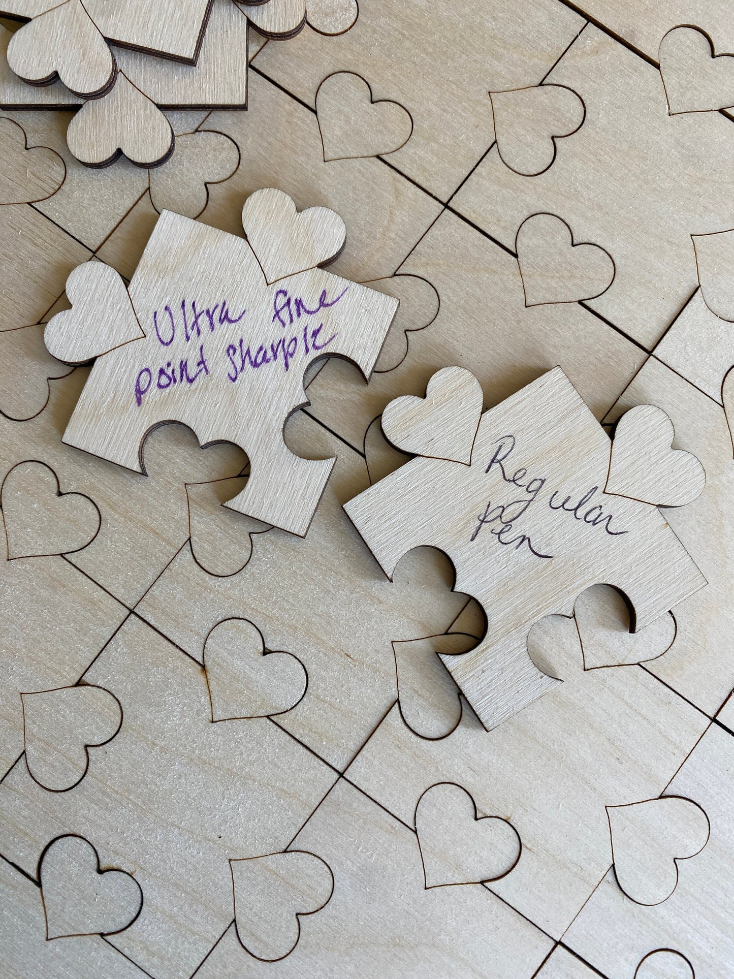 
                  
                    50 - 305 Piece Heart Puzzle Alternative Wedding Guest Book
                  
                